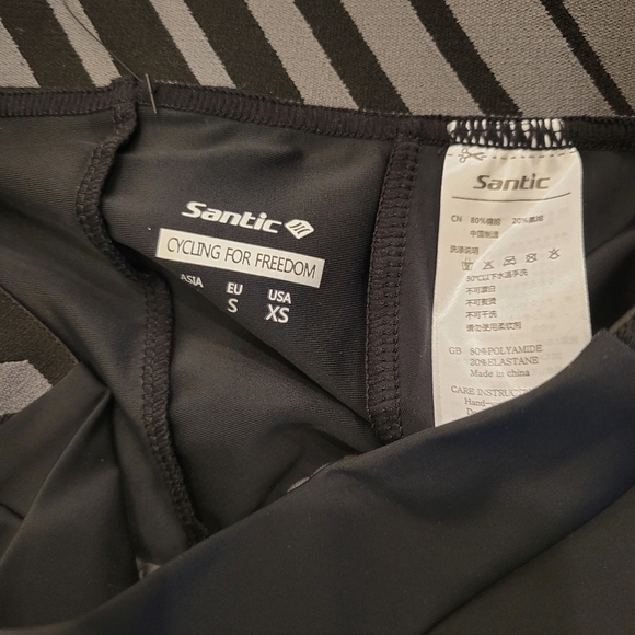 Santic padded cycling pants women's size XS - Picture 5 of 6